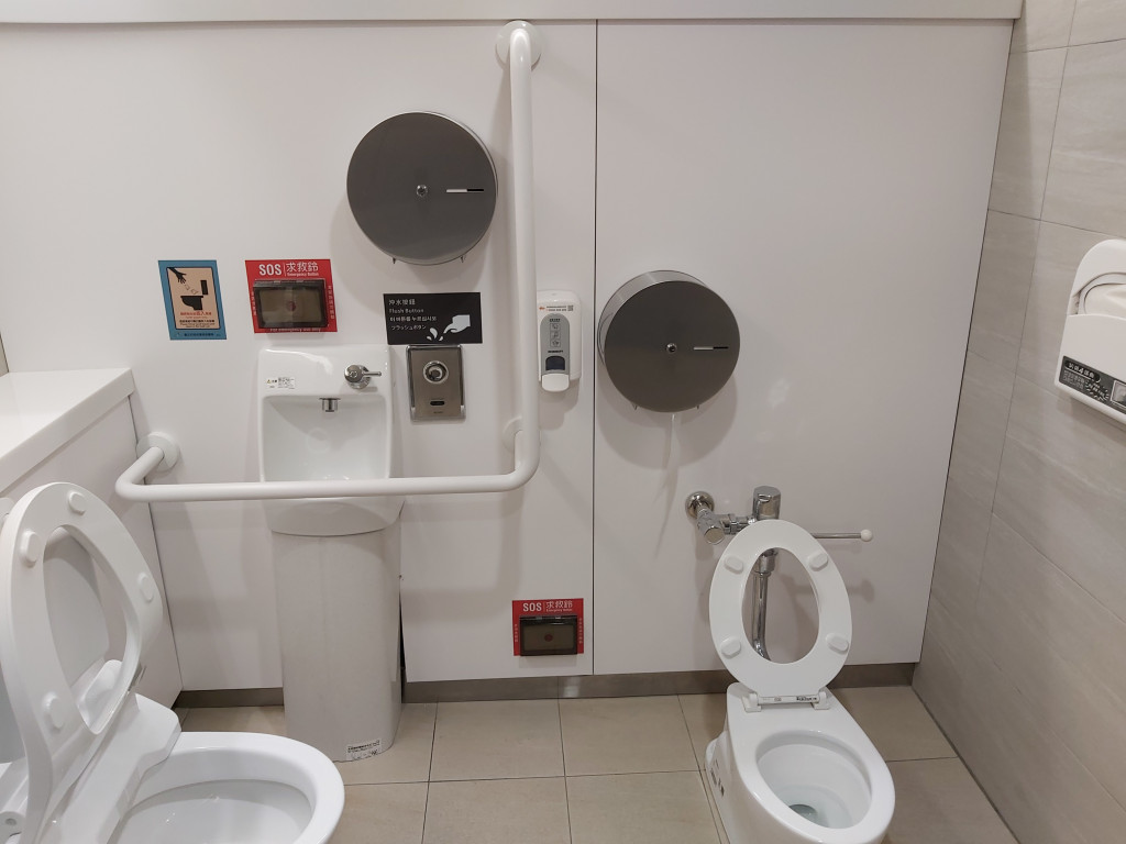 廁所場域偵測器展示圖