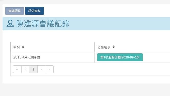 評鑑紀錄