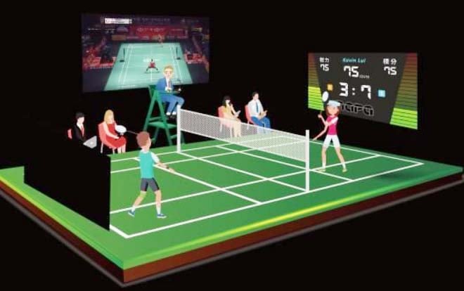 Massive Digital Engineering has upgraded traditional courts to smart courts with the napa Smart Badminton Racket.