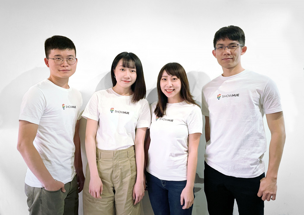 Choice Technology team, photo (second from the right) shows founder and CEO Liu Yi-Han