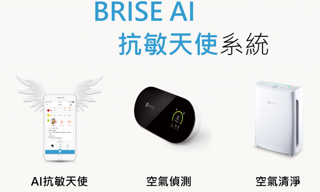 BRISE AI Anti-Allergy Angel system