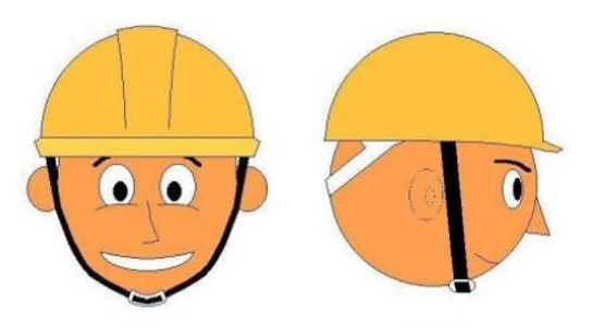 Proper Wearing Method for Construction Site Safety Helmets