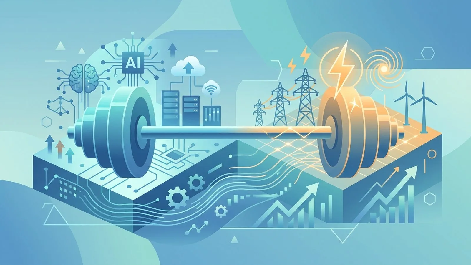 AI股投資進入新階段：剖析槓鈴策略佈局AI應用與電力缺口